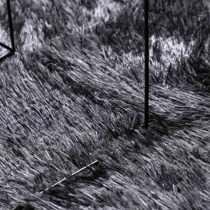 Covor shaggy cu pom înalt, NAVARRA, gri închis, 300x200 cm - WALTI WALTI