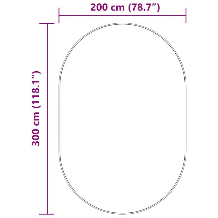 Covor shaggy cu pom înalt, NAVARRA, gri închis, 300x200 cm - WALTI WALTI