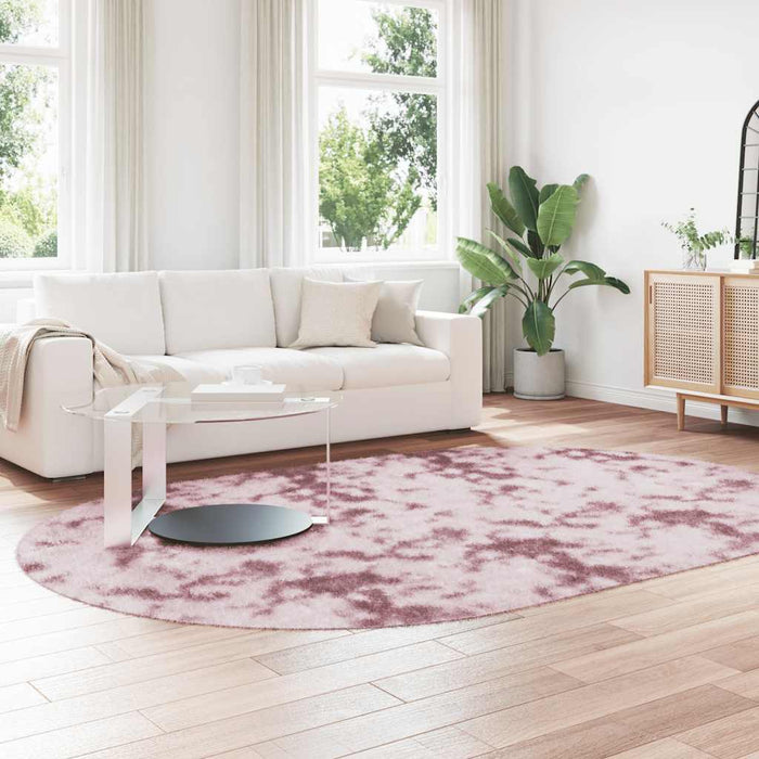 Covor shaggy cu pom înalt, NAVARRA, roz praf, 300x200 cm - WALTI WALTI