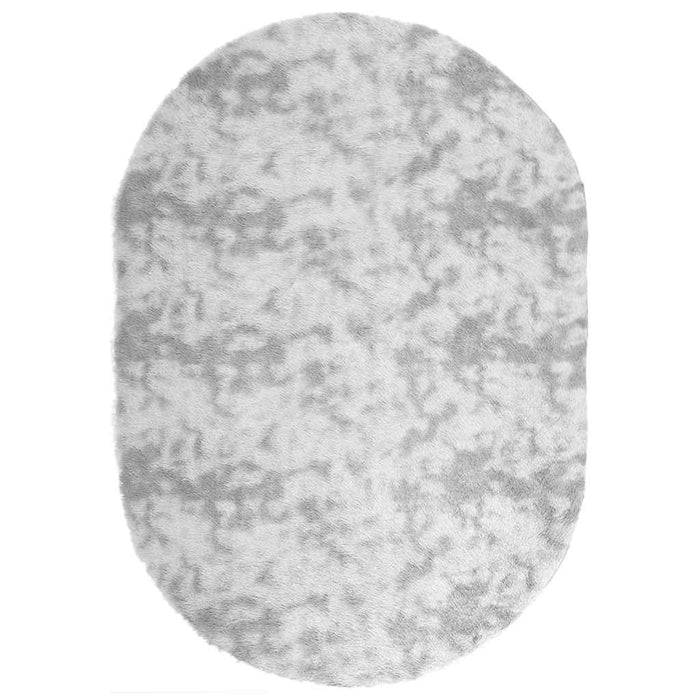 Covor shaggy cu pom înalt, NAVARRA, gri argintiu, 300x200 cm - WALTI WALTI