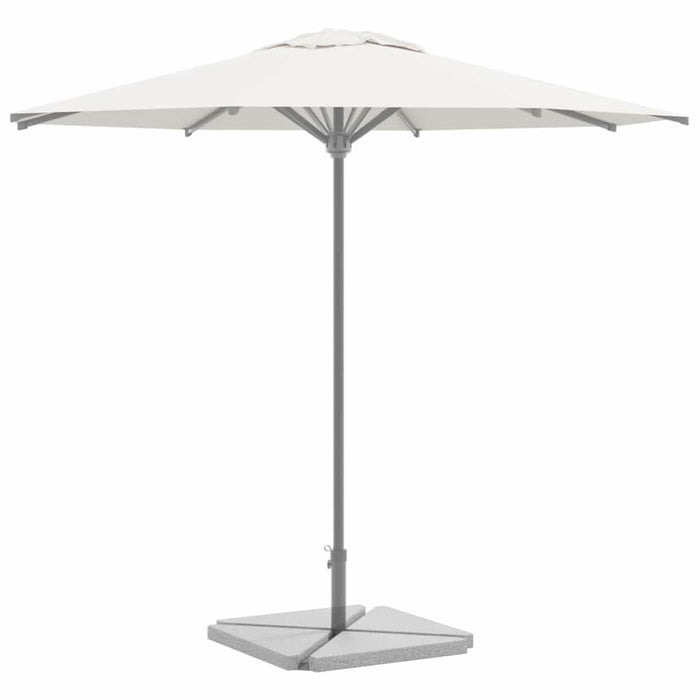 Plăci de greutate umbrelă, 4 buc., gri, 14 kg, granit, triunghi - WALTI WALTI