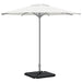 Plăci cu greutate umbrelă 4 buc Granit Negru Triunghiular 14 kg - WALTI WALTI