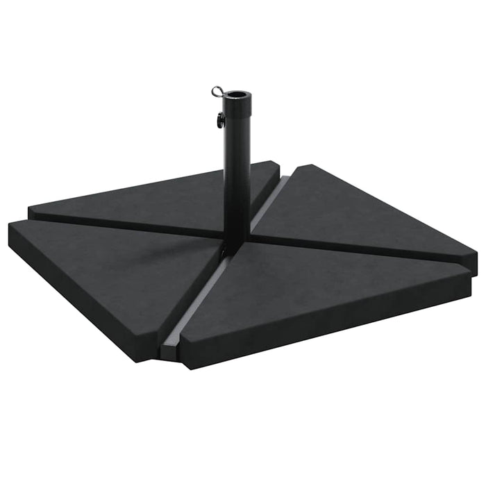 Set de bază pentru umbrelă de grădină 5 piese, granit și oțel - WALTI WALTI