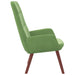 Scaun de relaxare, verde deschis, catifea - WALTI WALTI