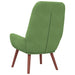 Scaun de relaxare, verde deschis, catifea - WALTI WALTI