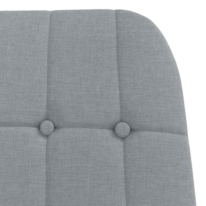 Scaun de relaxare, gri deschis, material textil - WALTI WALTI