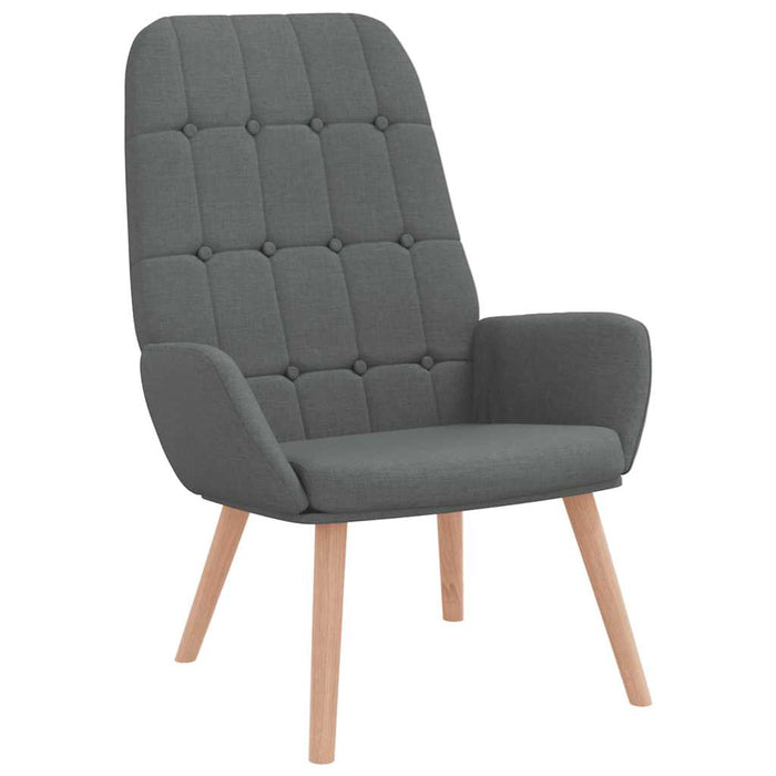 Scaun de relaxare, gri închis, material textil - WALTI WALTI