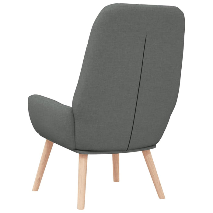 Scaun de relaxare, gri închis, material textil - WALTI WALTI