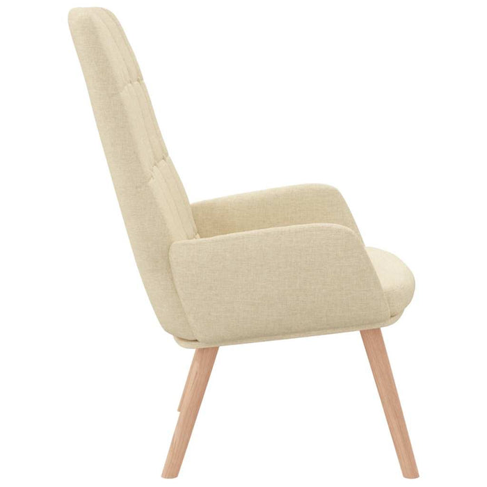 Scaun de relaxare, crem, material textil - WALTI WALTI
