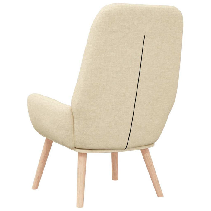 Scaun de relaxare, crem, material textil - WALTI WALTI