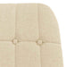 Scaun de relaxare, crem, material textil - WALTI WALTI
