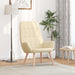 Scaun de relaxare, crem, material textil - WALTI WALTI