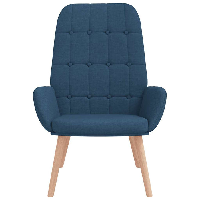 Scaun de relaxare, albastru, material textil - WALTI WALTI