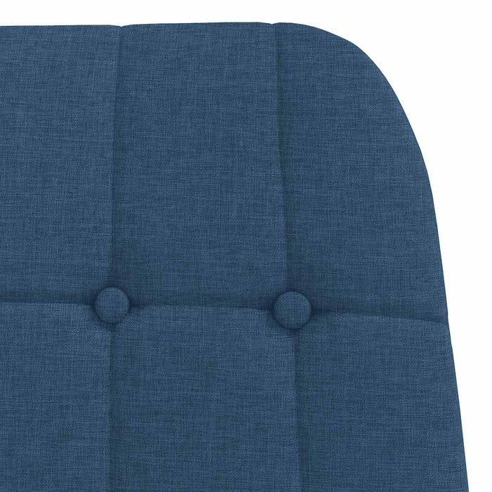 Scaun de relaxare, albastru, material textil - WALTI WALTI