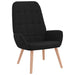Scaun de relaxare, negru, material textil - WALTI WALTI