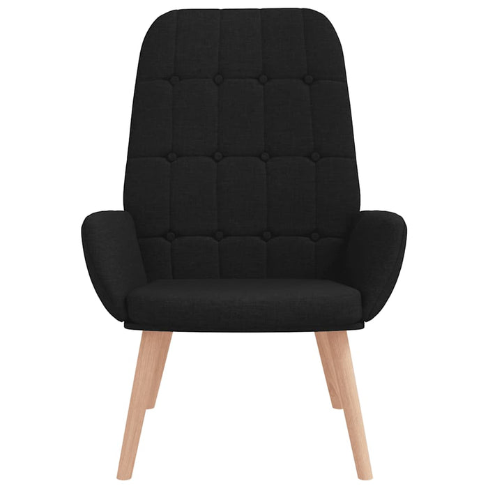 Scaun de relaxare, negru, material textil - WALTI WALTI