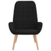 Scaun de relaxare, negru, material textil - WALTI WALTI