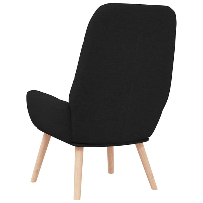 Scaun de relaxare, negru, material textil - WALTI WALTI