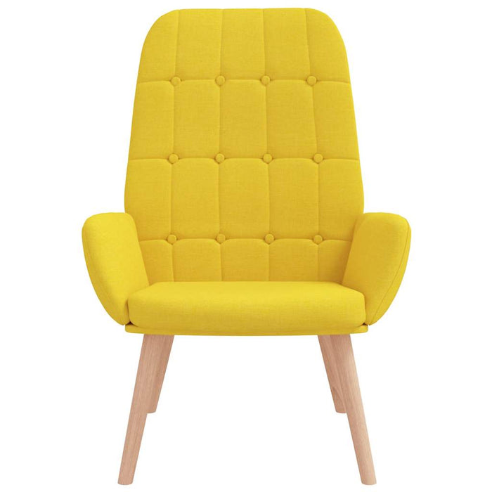 Scaun de relaxare Tesatura galben deschis WALTI