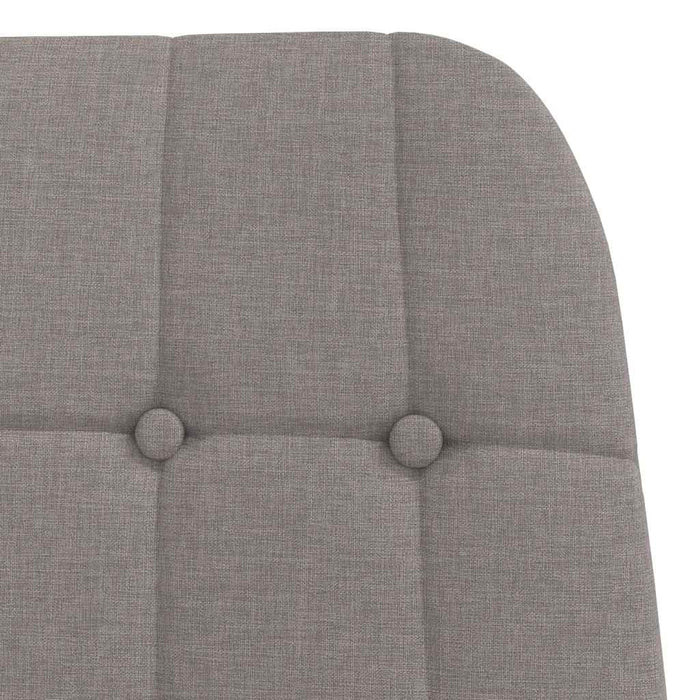 Scaun de relaxare, gri taupe, material textil WALTI