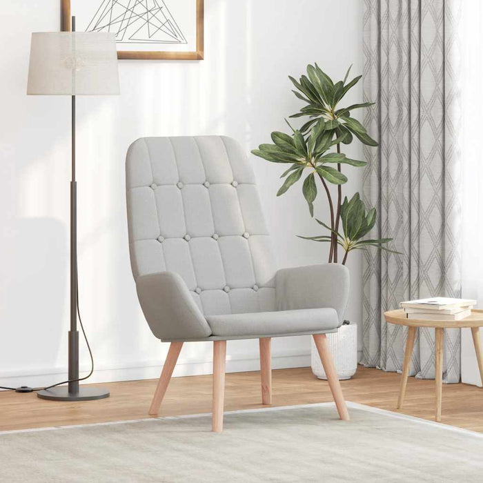 Scaun de relaxare Cloud Grey Fabric WALTI