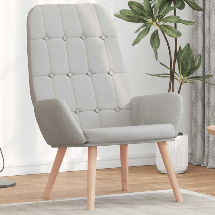 Scaun de relaxare Cloud Grey Fabric WALTI