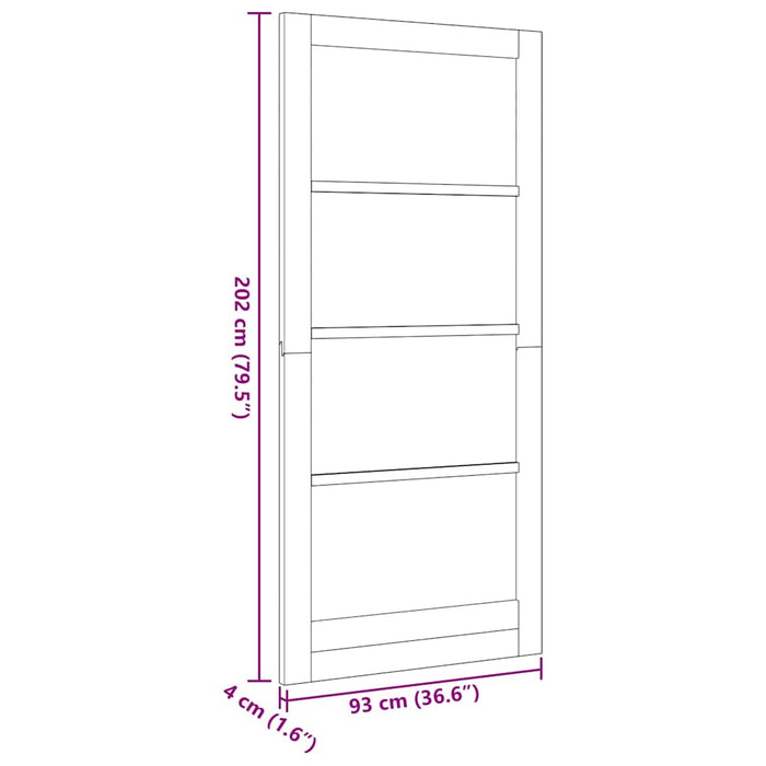 Ușă de interior ORKDAL Maro 93 x 202 cm - WALTI WALTI