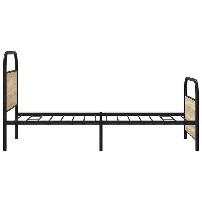 Cadru de pat fără saltea 107x203 cm Lemn derivat stejar Sonoma - WALTI WALTI