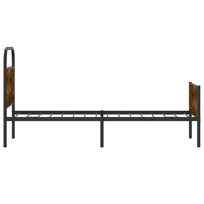 Cadru de pat fără saltea 80x200 cm Lemn prelucrat stejar Sonoma - WALTI WALTI