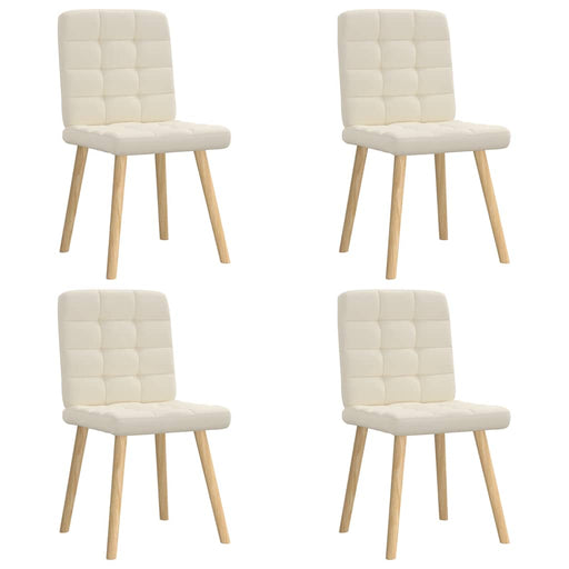 Scaune de bucătărie, 4 buc., pânză - WALTI WALTI