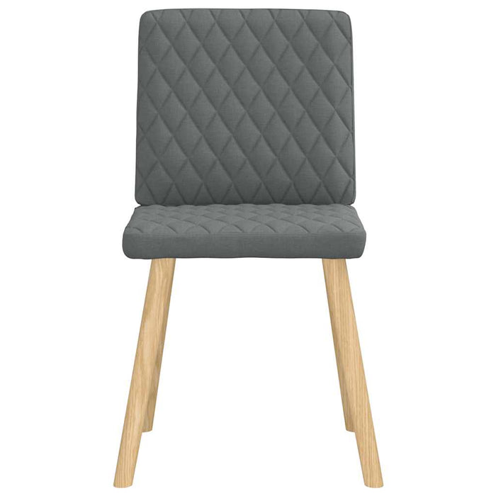 Scaune de bucătărie pivotante, 4 buc., gri închis, textil - WALTI WALTI