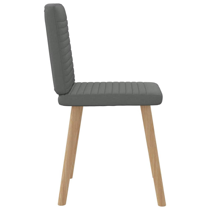 Scaune de bucătărie pivotante, 4 buc., gri închis, textil - WALTI WALTI