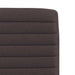 Scaune de bucătărie, 4 buc., maro închis, material textil - WALTI WALTI