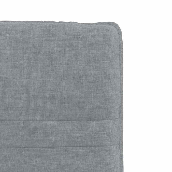 Scaune de bucătărie pivotante, 4 buc., gri deschis, textil - WALTI WALTI