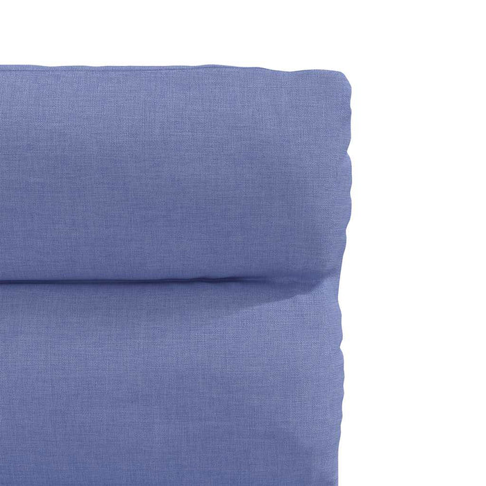Scaune de sufragerie 4 buc țesătură Jeans Blue WALTI