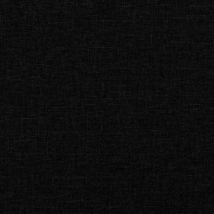 Scaune de sufragerie 6 buc. negru material textil WALTI