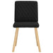 Scaune de sufragerie 6 buc. negru material textil - WALTI WALTI
