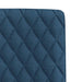 Scaune de sufragerie, 6 buc., albastru, material textil - WALTI WALTI