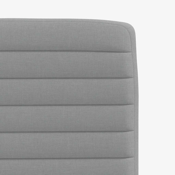 Scaune de sufragerie, 6 buc., gri deschis, material textil - WALTI WALTI