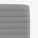 Scaune de sufragerie, 6 buc., gri deschis, material textil - WALTI WALTI