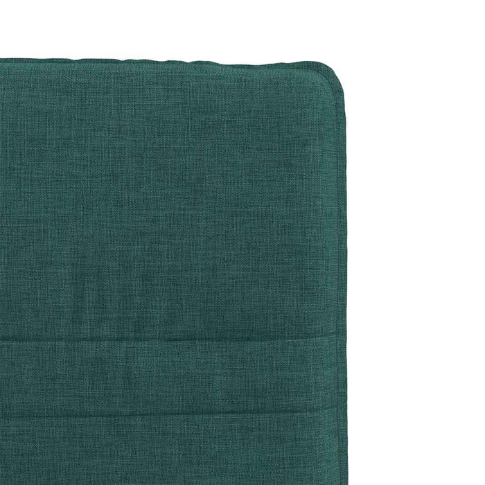 Scaune de bucătărie, 6 buc., verde închis, material textil WALTI