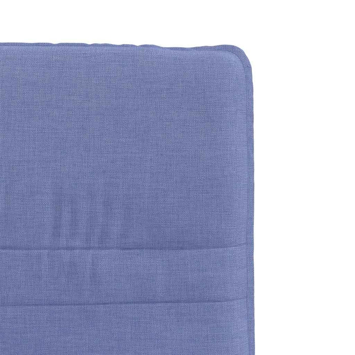 Scaune de sufragerie 6 buc țesătură Jeans Blue WALTI