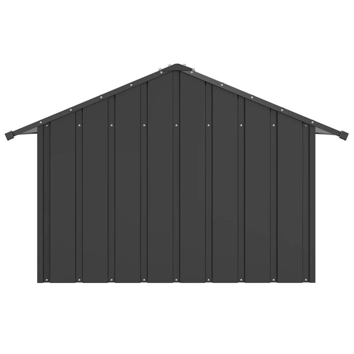 Casă pentru câini cu acoperiș 83x130x85 cm oțel galvanizat - WALTI WALTI