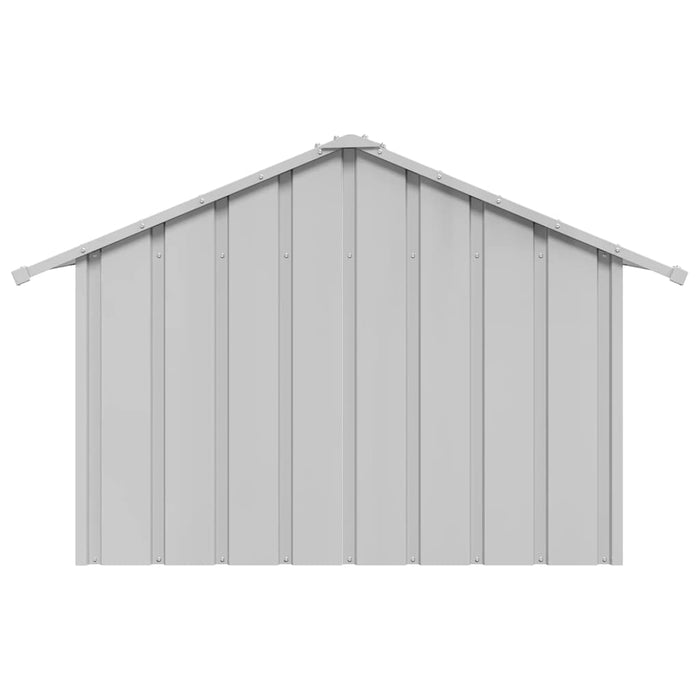 Casă pentru câini cu acoperiș 83x130x85 cm oțel galvanizat - WALTI WALTI