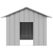 Casă pentru câini cu acoperiș 131x101x102 cm oțel galvanizat - WALTI WALTI