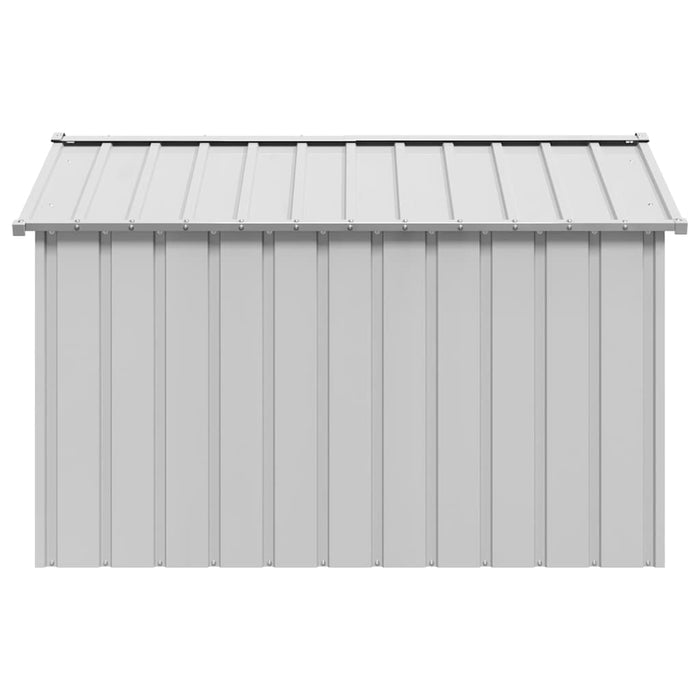 Casă pentru câini cu acoperiș 113x153x101 cm oțel galvanizat - WALTI WALTI