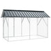 Cușcă pentru păsări Antracit 227 x 112 x 141 cm Oțel Galvanizat - WALTI WALTI