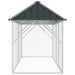 Cușcă pentru păsări Antracit 227 x 112 x 141 cm Oțel Galvanizat - WALTI WALTI