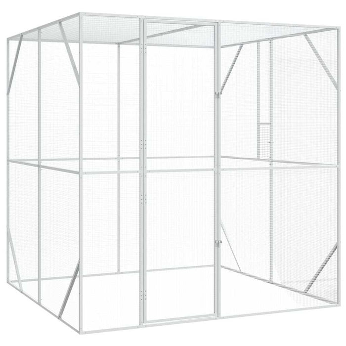 Cuib pentru păsări , antracit, 209x202x214 cm, din oțel - WALTI WALTI