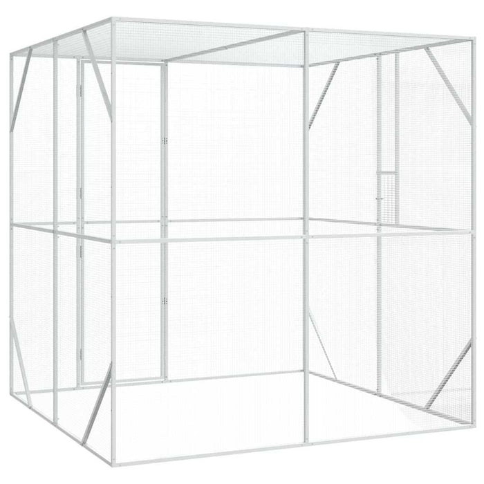 Cuib pentru păsări , antracit, 209x202x214 cm, din oțel - WALTI WALTI